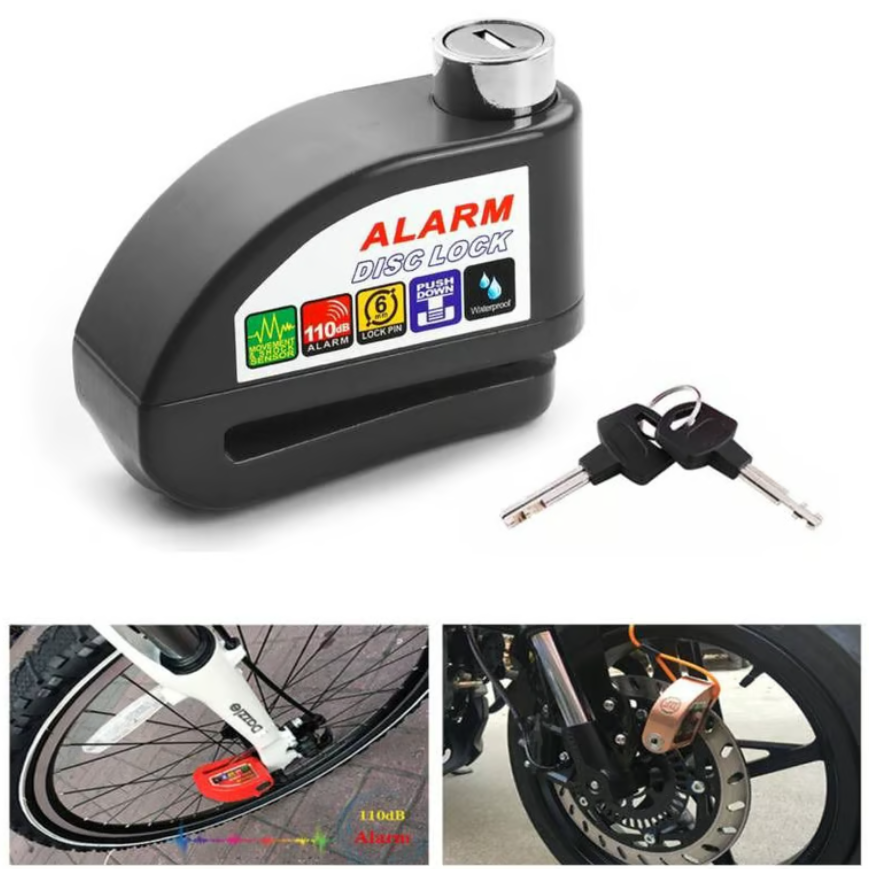 Antivol Moto Original Haute Qualité 🔒 Alarme 110dB Ultra Puissante – Protection Maximale Garantie